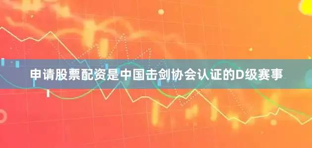 申请股票配资是中国击剑协会认证的D级赛事