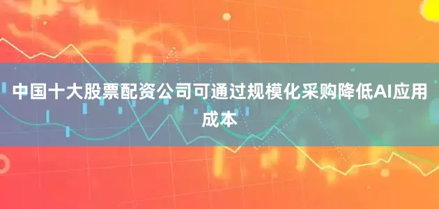 中国十大股票配资公司可通过规模化采购降低AI应用成本